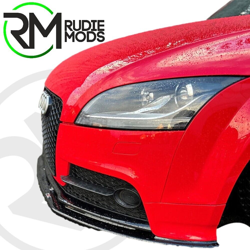 Front Splitter lip bumper car mod modification spoiler Audi TTS/ S-Line MK2 TRC