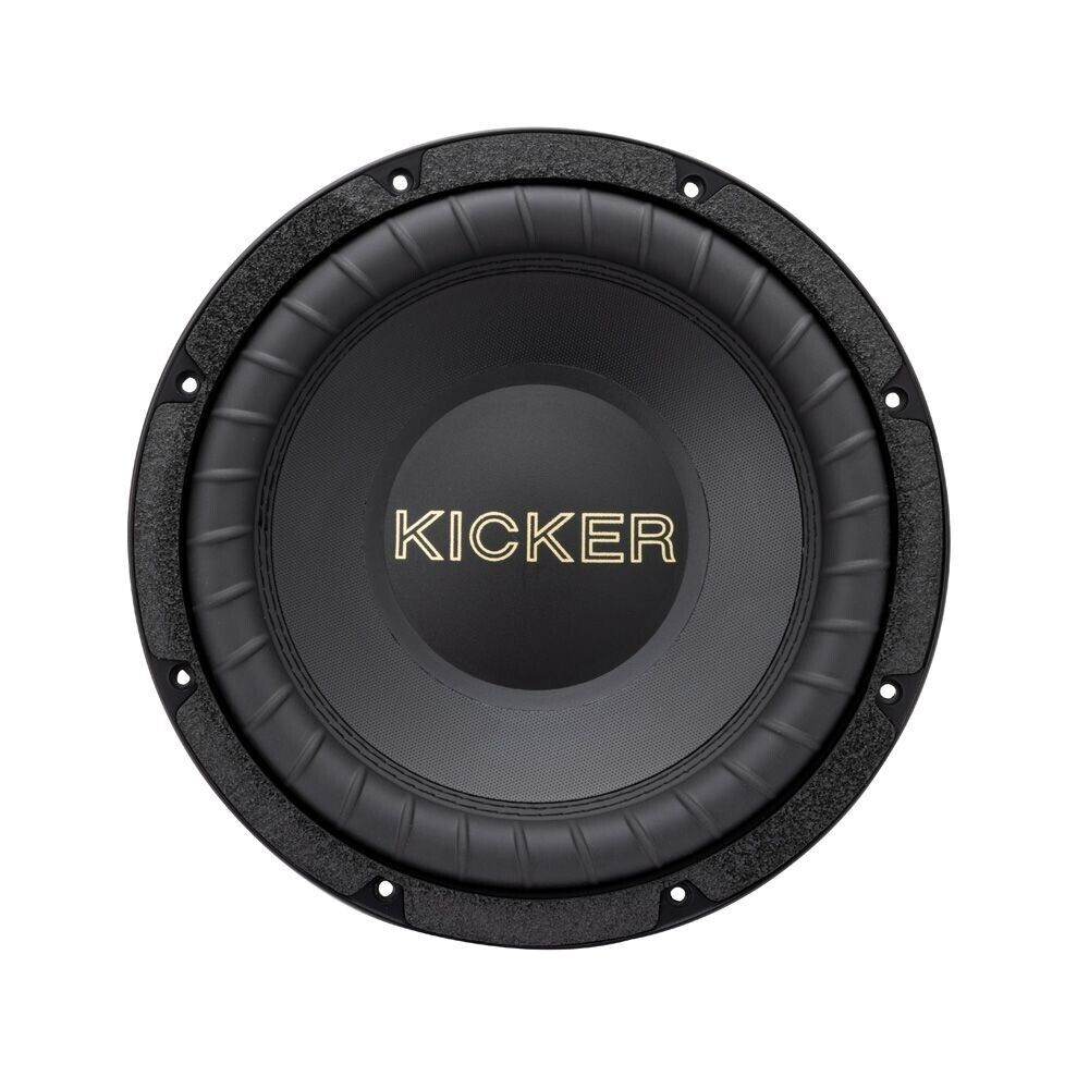 KICKER COMP GOLD 10" DUAL VOICE COIL SUBWOOFER - 4 OHM 50th Anniversary Edition