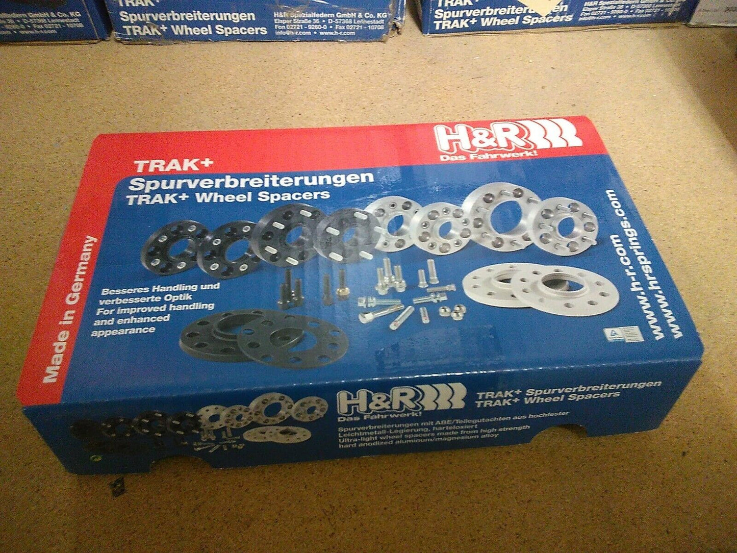 H&R Audi A3 Mk2 2003 on Blackline 5mm Hubcentric Wheels Spacers - ex display