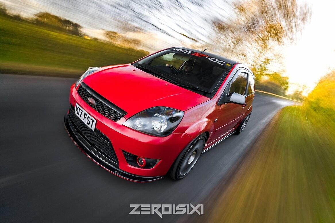TRC Front Splitter for Ford Fiesta MK6 ST150 / Zetec S