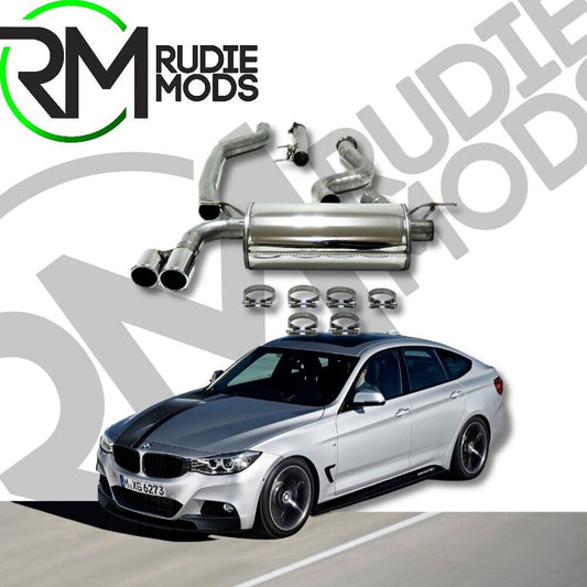 Jetex Exhaust for BMW 320i F34 up to 2016 Half System