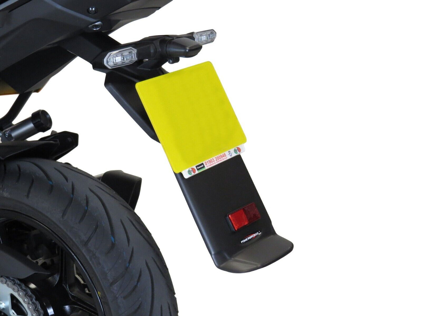 Front Mud Guard extension, rear deflector Bundle KAWASAKI ,VERSYS matt black