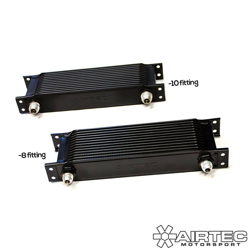 AIRTEC MOTORSPORT OIL COOLER -8 OR -10 AN FITTINGS UNIVERSAL FIT