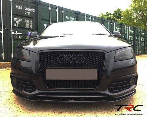 TRC Front Splitter Audi A3 8P S-Line FL Front Splitter