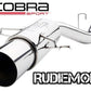 Cobra Sport fits Subaru Impreza Turbo 93-00 Rear Exhaust Box Round Silencer