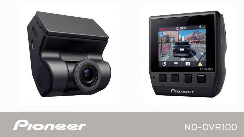 Pioneer ND-DVR100 HD Dash Camera GPS Parking Mode G Sensor 1080p