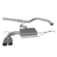 COBRA SPORT Audi A3 8P 2.0 TDI 170PS 2WD (3 DOOR) 2008-12 Cat Back Exhaust