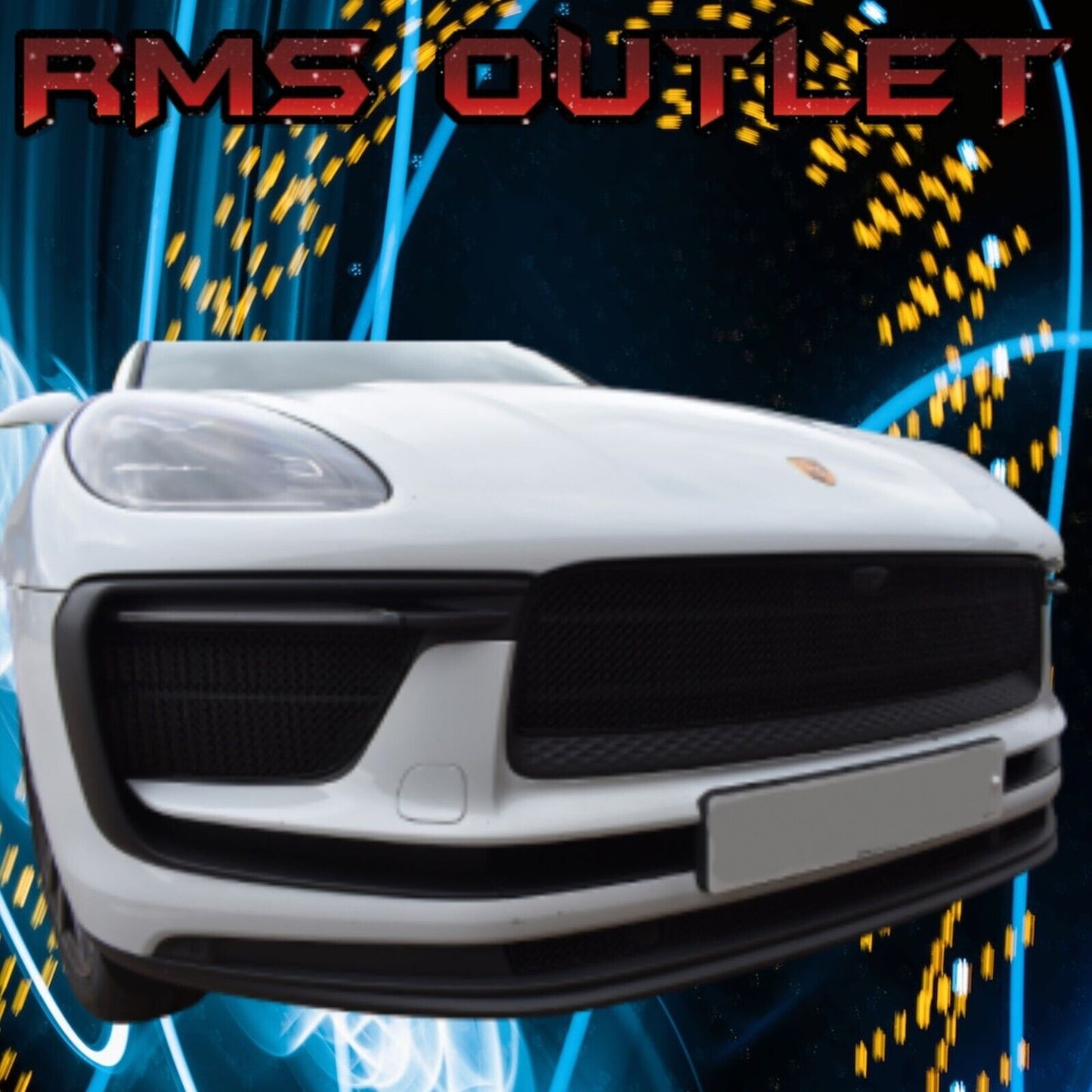 ZUNSPORT FRONT GRILLE SET FOR PORSCHE MACAN S AND GTS 2021/22 WITH DRIVING CAM