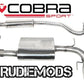 Cobra Sport fits Impreza WRX Hatch 08-12 Cat Back Exhaust System Resonated