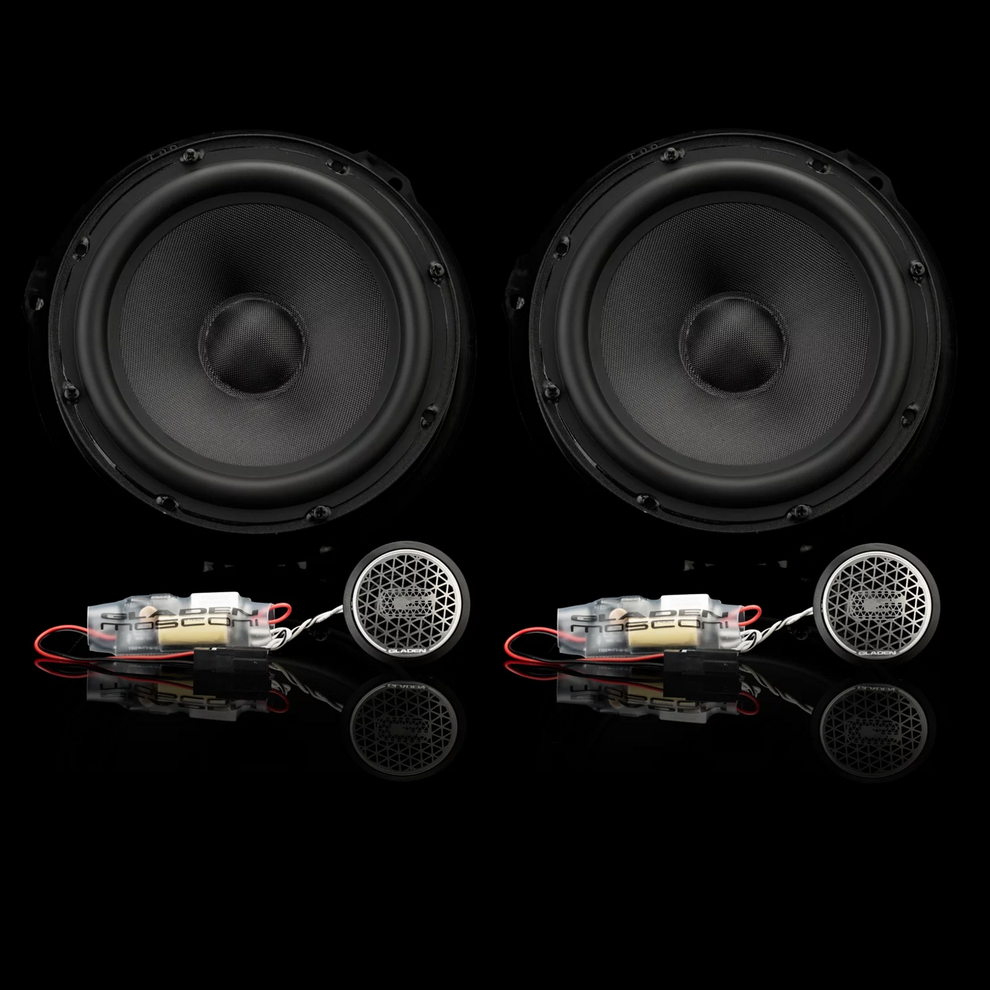 GLADEN ONE - FORD MONDEO MK5 2014 ONWARDS - SPEAKER UPGRADE KIT PLUG & PLAY
