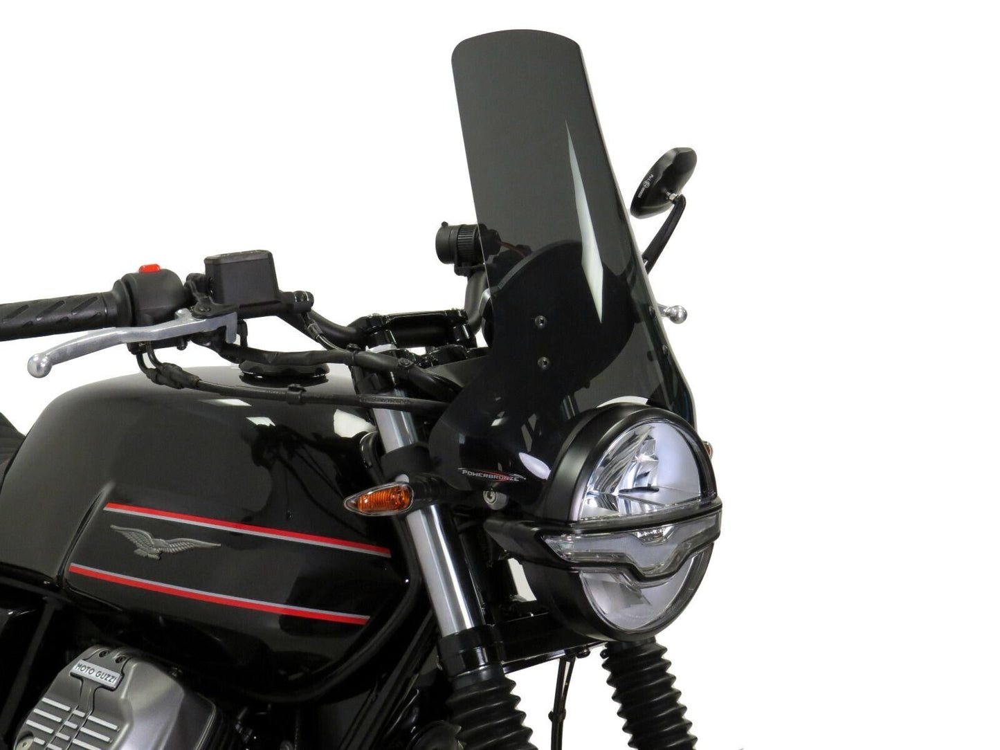 LIGHT SCREEN Wind deflector MOTO GUZZI V7 STONE, SPECIAL, EDITION (325 MM High)