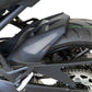 Hugger rear mud guard Fairing Yamaha XSR900, GP GLOSS BLACK - SILVER MESH