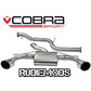 Cobra Sport Ford Focus RS MK2 08-11 Stainless Steel Cat Back System Non Res