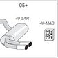 Jetex Exhaust Audi A4 B5 Quattro 1.8/1.8T/1.9TDi 94-00 Half System non-resonated