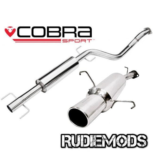 Cobra Sport Vauxhall Astra G Coupe Stainless Steel Sport Cat Back System Res