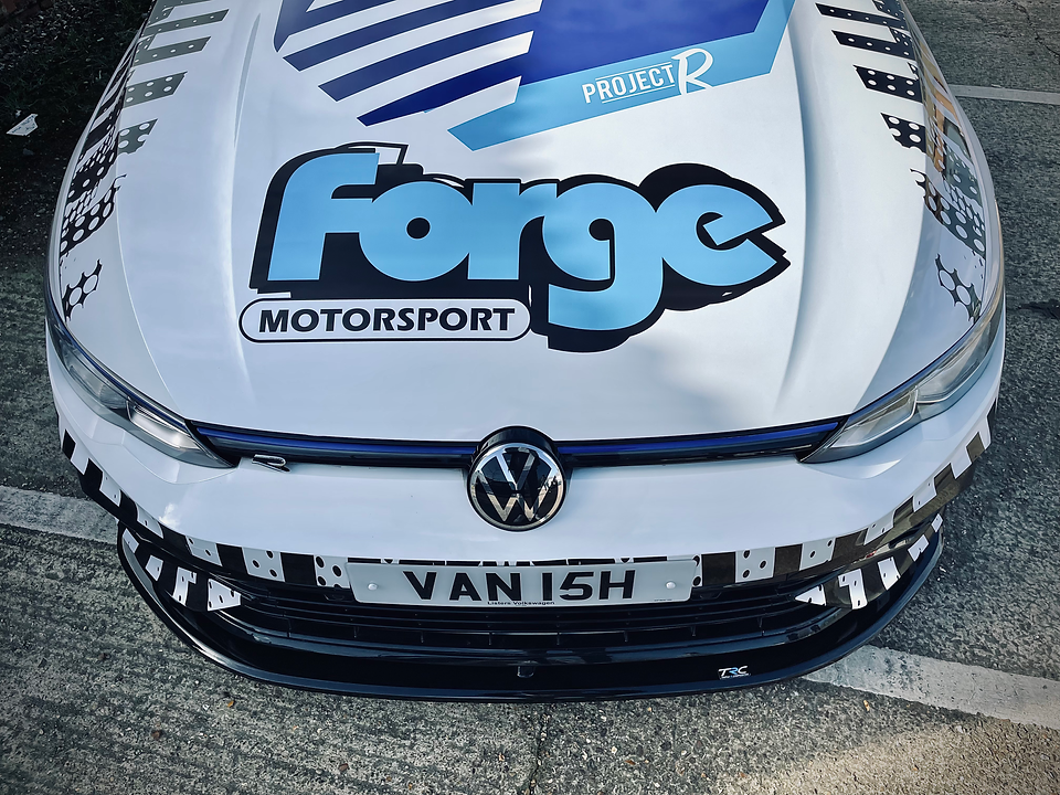 TRC Front Splitter for Volkswagen MK8 Golf R