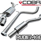 Cobra Sport VW Polo GTi 10 on Stainless Steel Cat Back Exhaust System Res