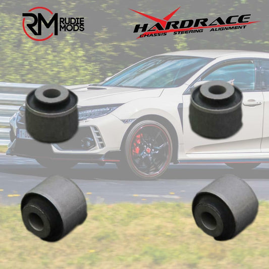 HARDRACE Rubber Toe Control Arm Bush 4PC To Fit HONDA CIVIC EF EG EK INTEGRA DA