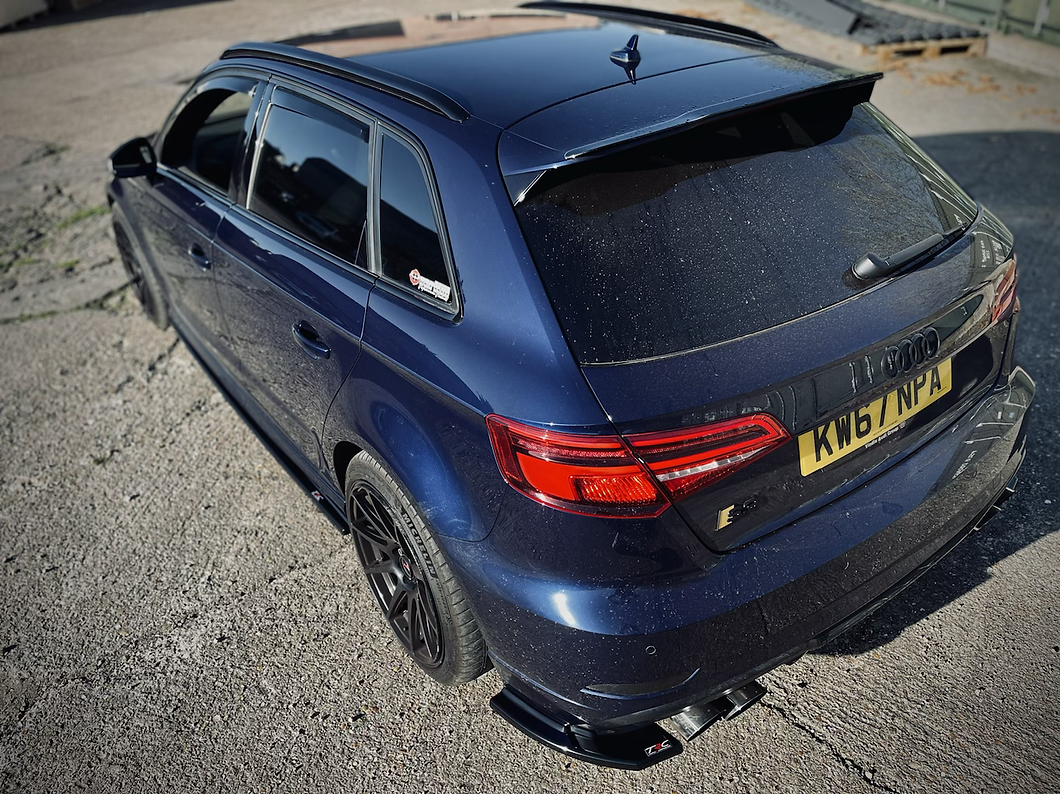 SIDE SKIRT SPLITTERS DIFFUSERS CAR Audi S3 / A3 8V S-Line Sportback (5dr)