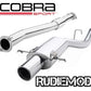 Cobra Sport fits Subaru Impreza Turbo 01-07 Cat Back Exhaust Oval Pipe Res 3"