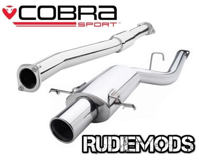 Cobra Sport fits Subaru Impreza Turbo 01-07 Cat Back Exhaust Oval Pipe Res 3"