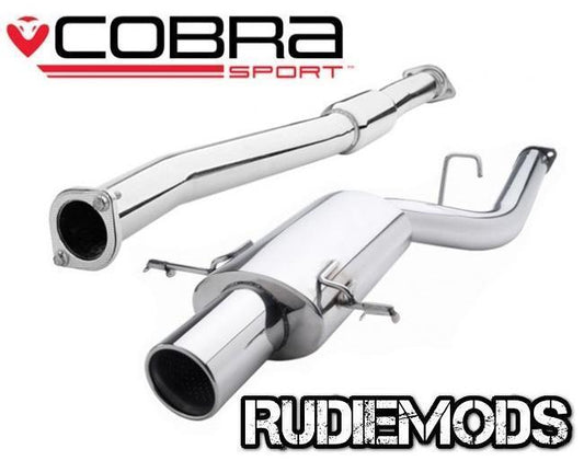 Cobra Sport fits Subaru Impreza Turbo 01-07 Cat Back Exhaust Oval Pipe Res 3"