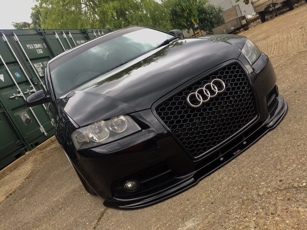 TRC Front Splitter for Audi A3 8P S-line PFL