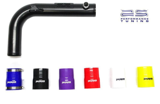 AS Performance Black Alloy Top Induction Pipe Fiesta ST180 ST200