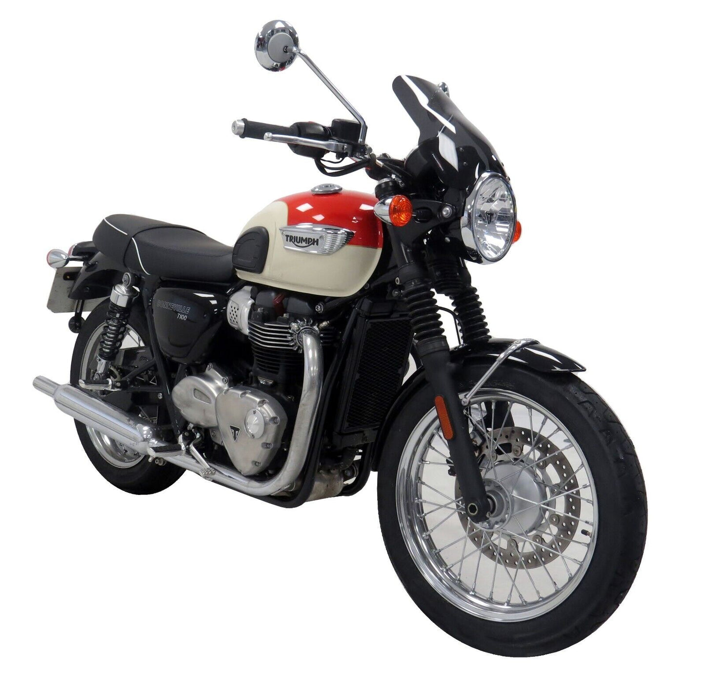 Light Screen wind deflector TRIUMPH Bonneville T100, T120 290 MM HIGH