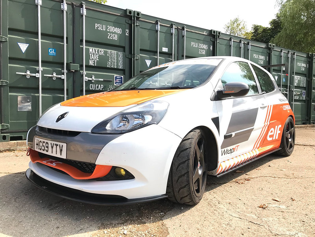 TRC Renault Clio MK3 RS200 Side Skirt Splitters