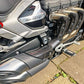 Carbon Fibre Triumph Rocket 3 Black, GT, R Mid exhaust 1 into 2 heat shield