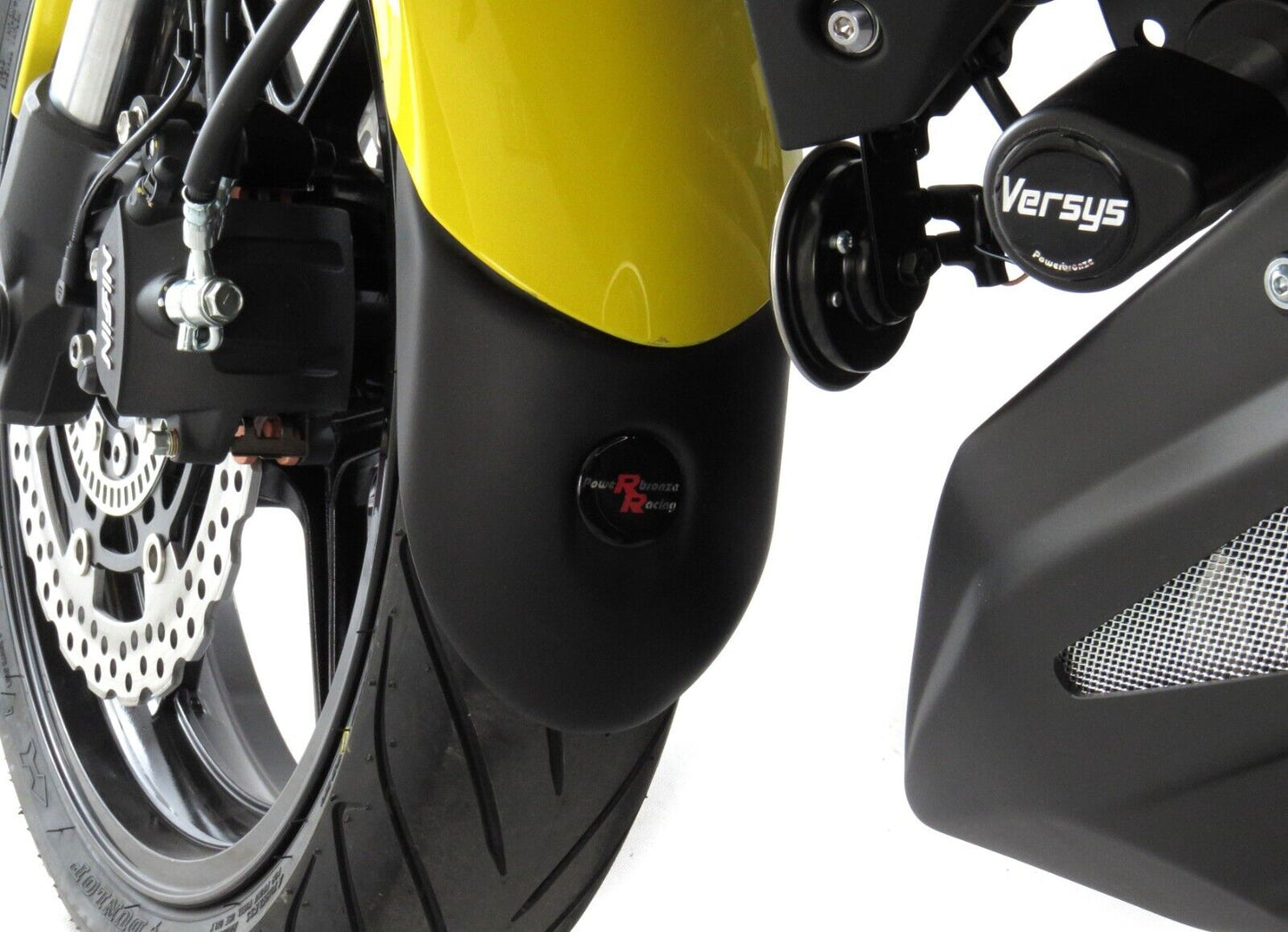 Front Mud Guard extension, rear deflector Bundle KAWASAKI ,VERSYS matt black
