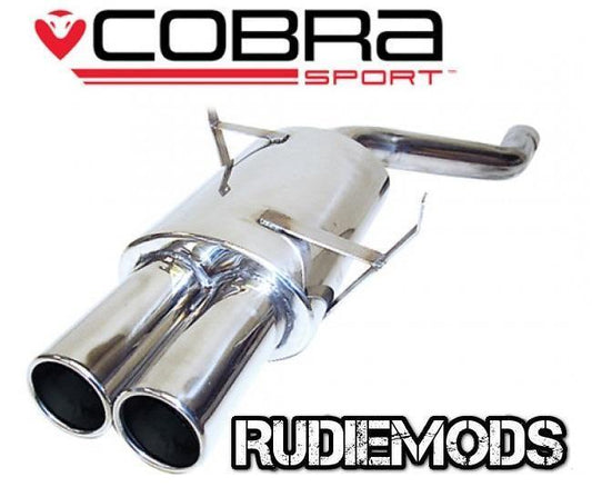 Cobra Sport Stainless Steel Backbox Exhaust System to fit  BMW 3 Series E46 328i