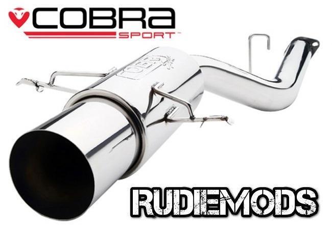 Cobra Sport fits Subaru Impreza Turbo 01-07 Rear Exhaust Box Round Silencer