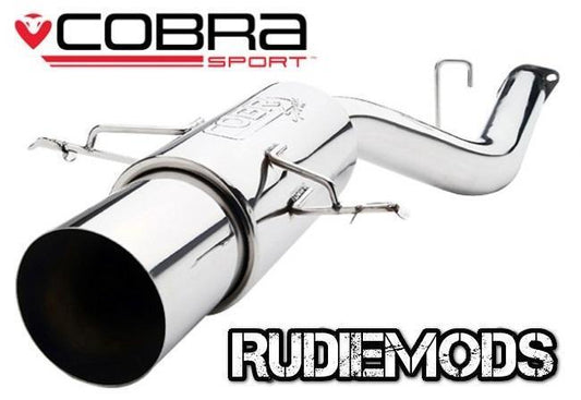 Cobra Sport fits Subaru Impreza Turbo 01-07 Rear Exhaust Box Round Silencer