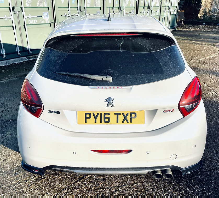 TRC Peugeot 208 GTI Rear Spats