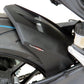Hugger Rear Mud Guard Fairing Yamaha MT-09 21 - 23 MATTE BLACK - SILVER MESH