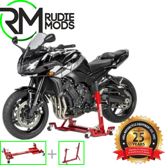 Workshop Garage Bike Dolly & Superbike Stand by Abba Motorcycles