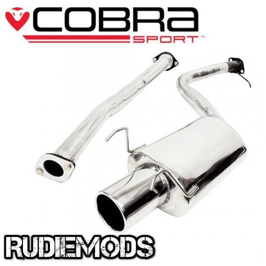 Cobra Sport Lexus IS200 Stainless Steel Cat Back Exhust System Non-Resonated