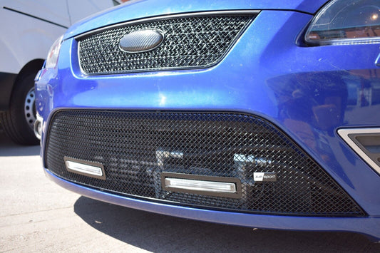 Zunsport Front DRL BLACK FULL LOWER Grille RS type to fit Ford Focus ST 2005-07