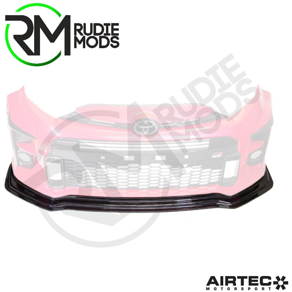 AIRTEC MOTORSPORT DOUBLE LIP FRONT SPLITTER FOR TOYOTA YARIS GR