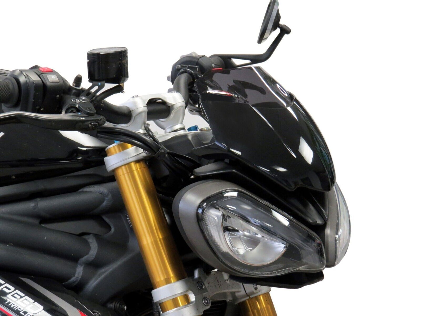 Light Screen Wind deflector Triumph Street Triple R, RS, MOTO2 Speed Triple 1200