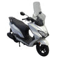 Scooter Screen Wind deflector SUZUKI ,BURGMAN STREET 125EX, 23-24 (680 MM HIGH)