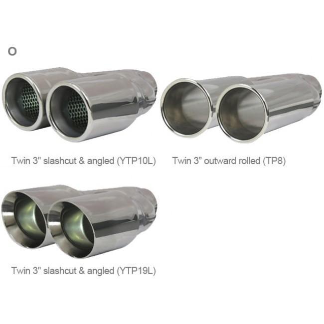 Cobra Sport Audi A3 8P 2.0 TFSi Cat Back Stainless Steel Exhaust System Non Res
