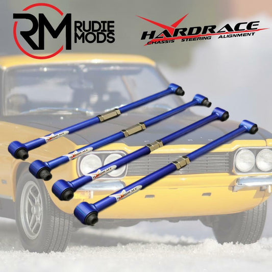 HARDRACE Rear Lateral Arms With Rubber Bush To Fit FORD TIERRA