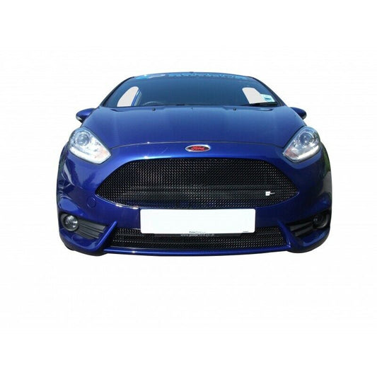 Zunsport Ford Fiesta ST Mk 7.5 - Front & Rear Grille Set - BLACK