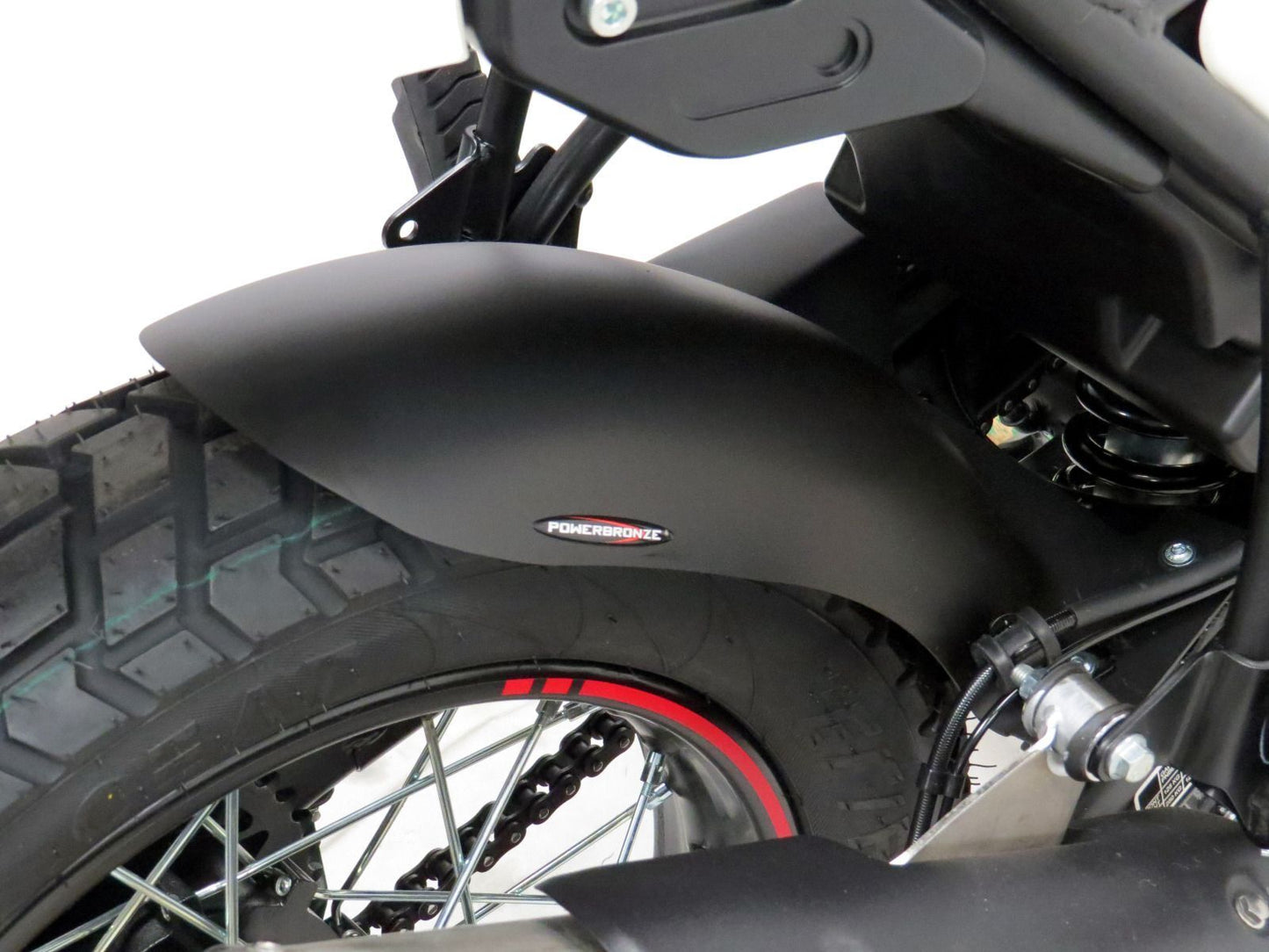 Hugger Mud Chain Guard Rear ROYAL ENFIELD ,HIMALAYAN, SCRAM 411