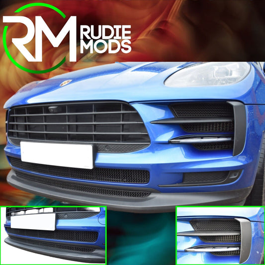 ZUNSPORT FRONT GRILLE SET ZPR95519B to fit PORSCHE MACAN S 19-21