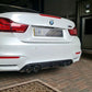 BMW M3 Carbon Fibre Rear Diffuser M Performance Style 14-20 Carbon Factory