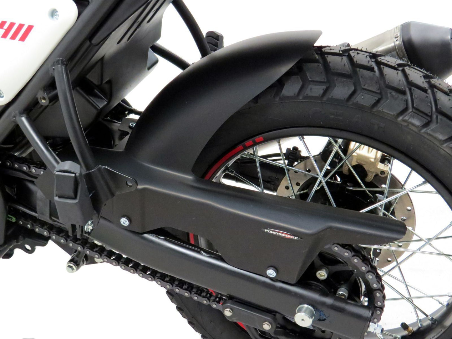 Hugger Mud Chain Guard Rear ROYAL ENFIELD ,HIMALAYAN, SCRAM 411